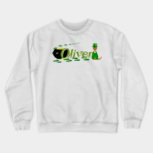 Happy Saint Patricks Day Oliver Crewneck Sweatshirt